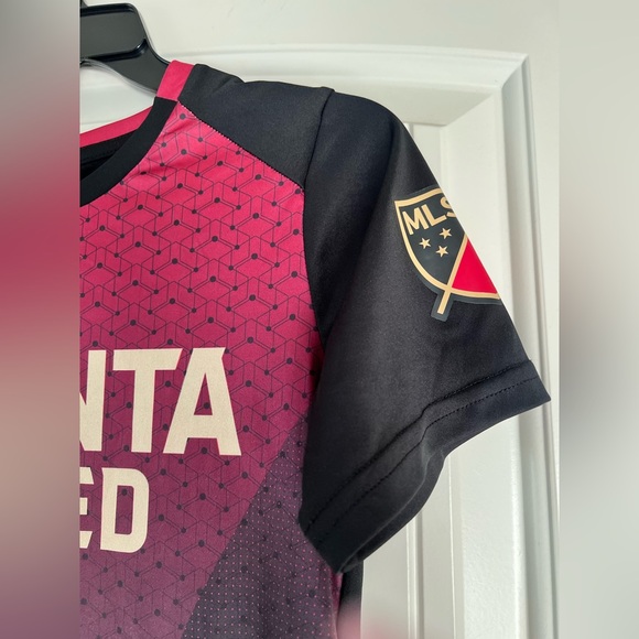 Atlanta United MLS Football Club Soccer Jersey Shirt Youth Large 12/14 - Picture 2 of 4